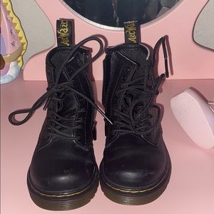 Black Toddler Dr. Martens